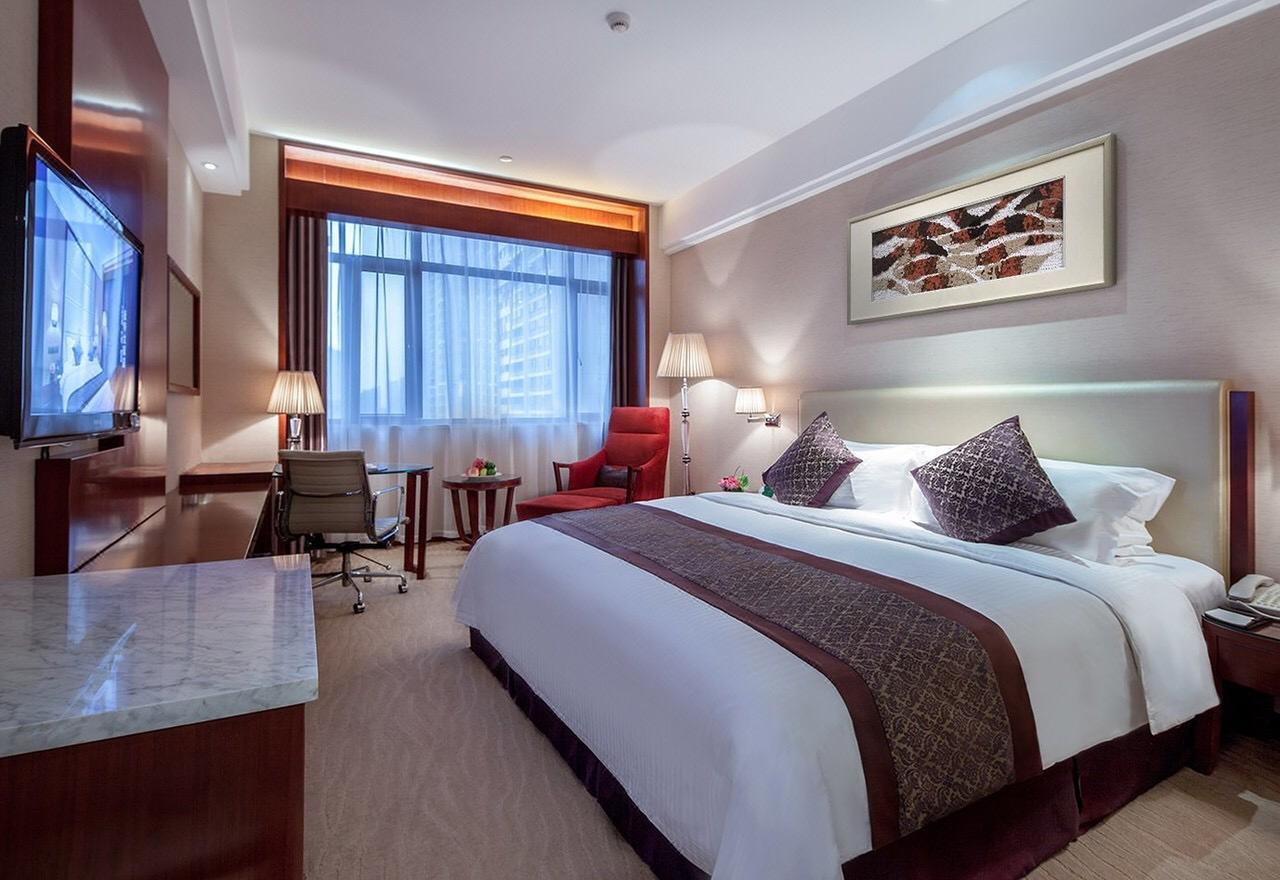Wuhan Tianchimel Hotel Exteriör bild